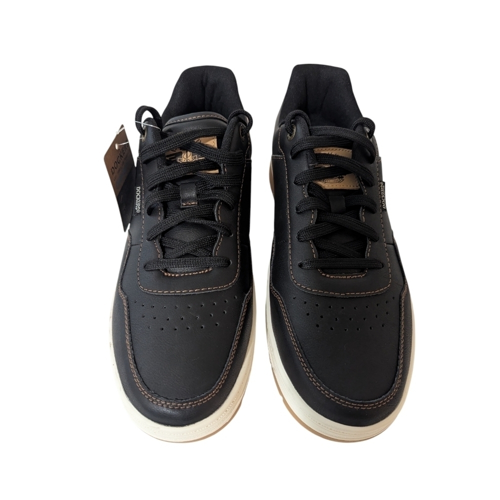 Dockers Men's Synthetic Leather Casual Lace Up Sneaker Size 11